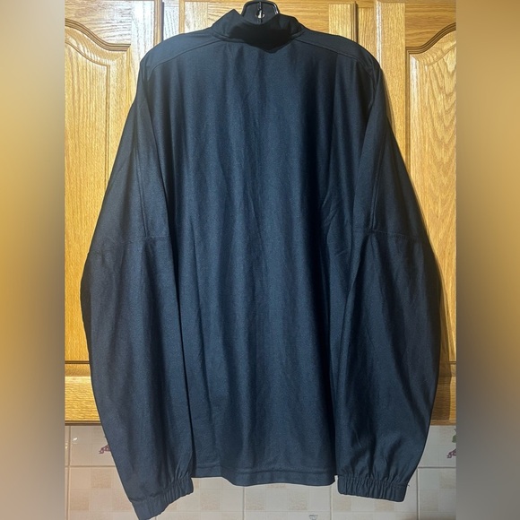 Under Armour Men's Black Fitted Windbreaker Track Jacket Size 2XL EUC - Picture 5 of 7